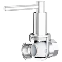 DV-5508 32mm (1-1/4" Inch) Drain Valve (PPSU Ball) Forged Brass