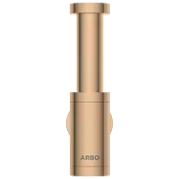 AC-RG-36 Brass Round Bottle Trap With Long Wall Connection Pipe & Wall Flange