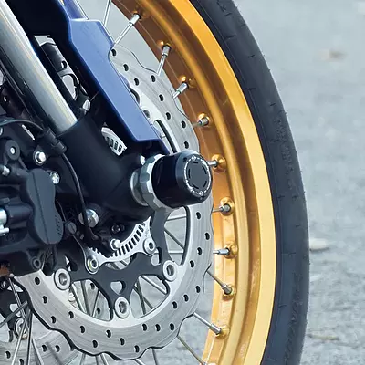 Legundary Rotex Front Wheel Slider for Suzuki V-Strom 800DE