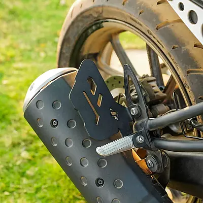 Legundary Bolster Foot Rest Black for Yamaha XSR 155 Legundary Bolster Foot Rest Black for Yamaha XSR 155