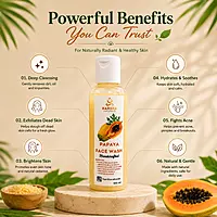 Harsha Naturals Papaya Face Wash - 100 ml