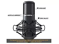 MAONO AU-PM420 USB Podcast Condenser Microphone