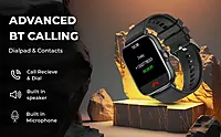 Lapcare Smart Watch Fitso LSW‑003 offers Bluetooth calling, SpO₂, heart rate tracking, AI voice assistant, weather updates, IPS display & IP67 water-resistance