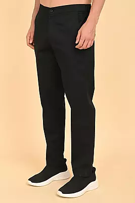 Men's Ethnic Trouser's - Black
