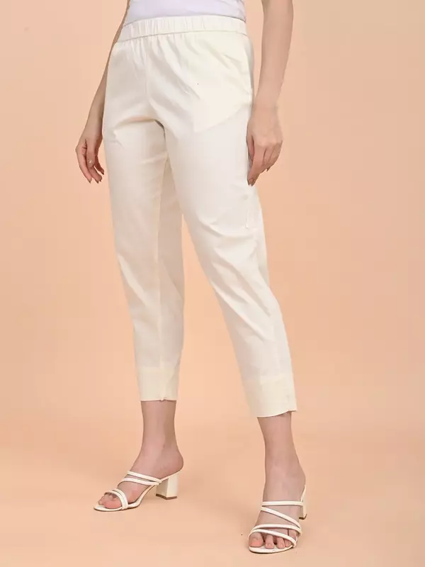 Women's Trousers - Off White