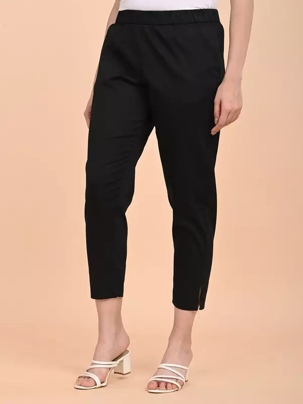 Women's Trousers - Black