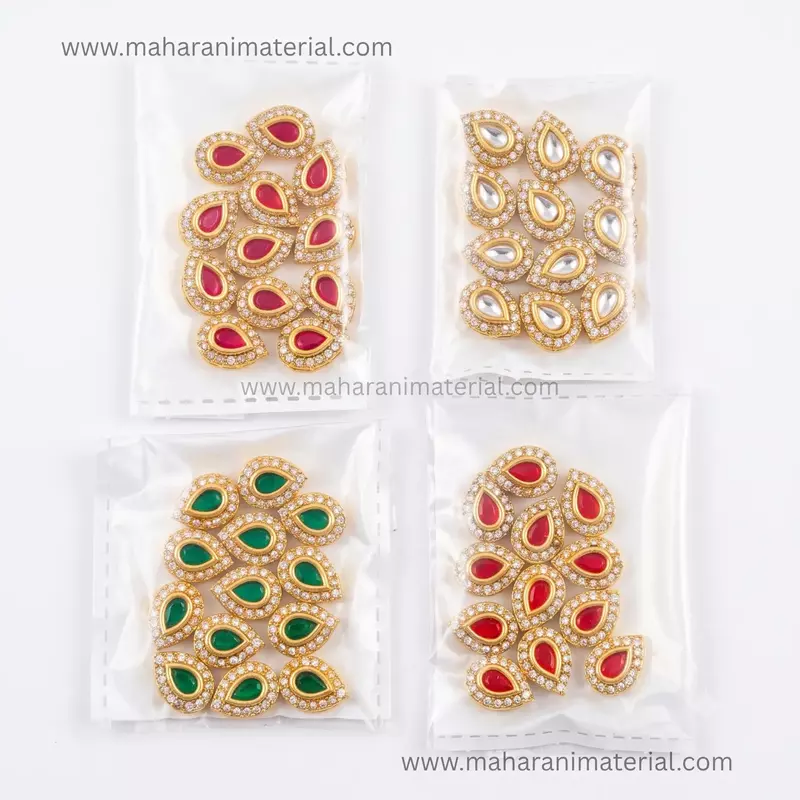 Drop Kundan Eye