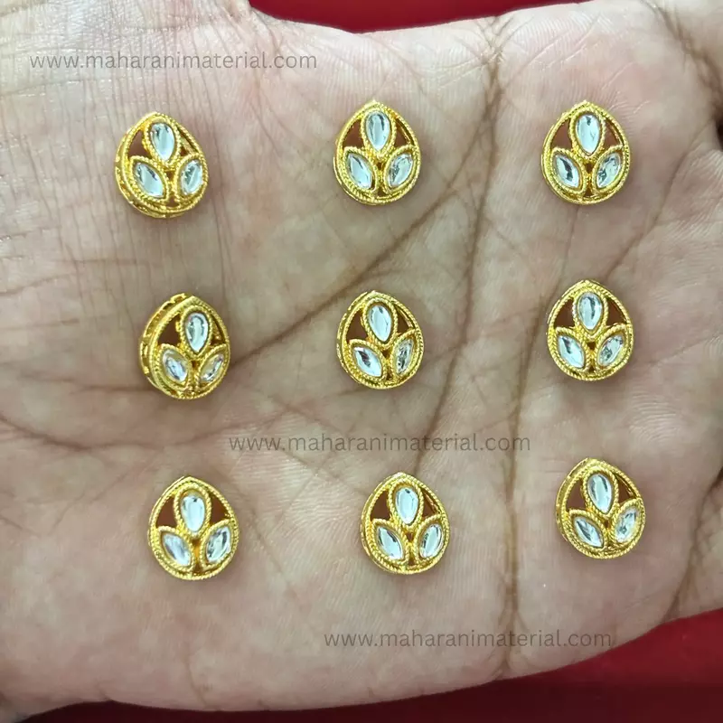 Flower Kundan 3D