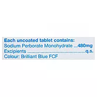 Fittydent Denture Cleansing Tablets 480mg – Pack of 4