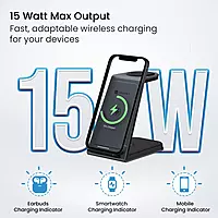 Portronics Freedom Trio 15w 3in1 Wireless Charger for iPhone Portronics Freedom Trio 15w 3in1 Wireless Charger for iPhone