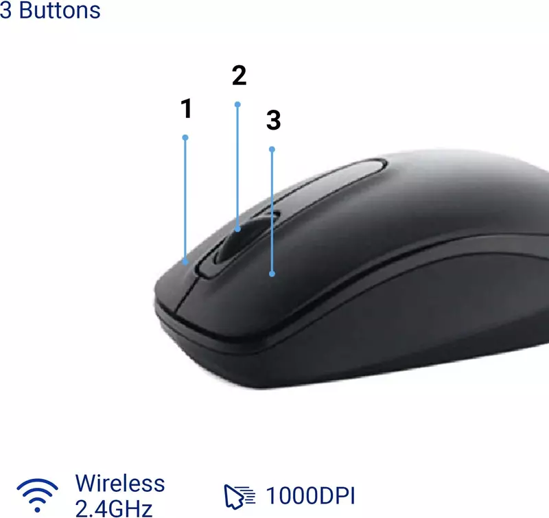 DELL Wireless Mouse WM 118