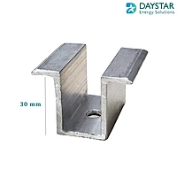 Solar Panel Mounting Clamp 30 MM End Clamp  Mid Clamp