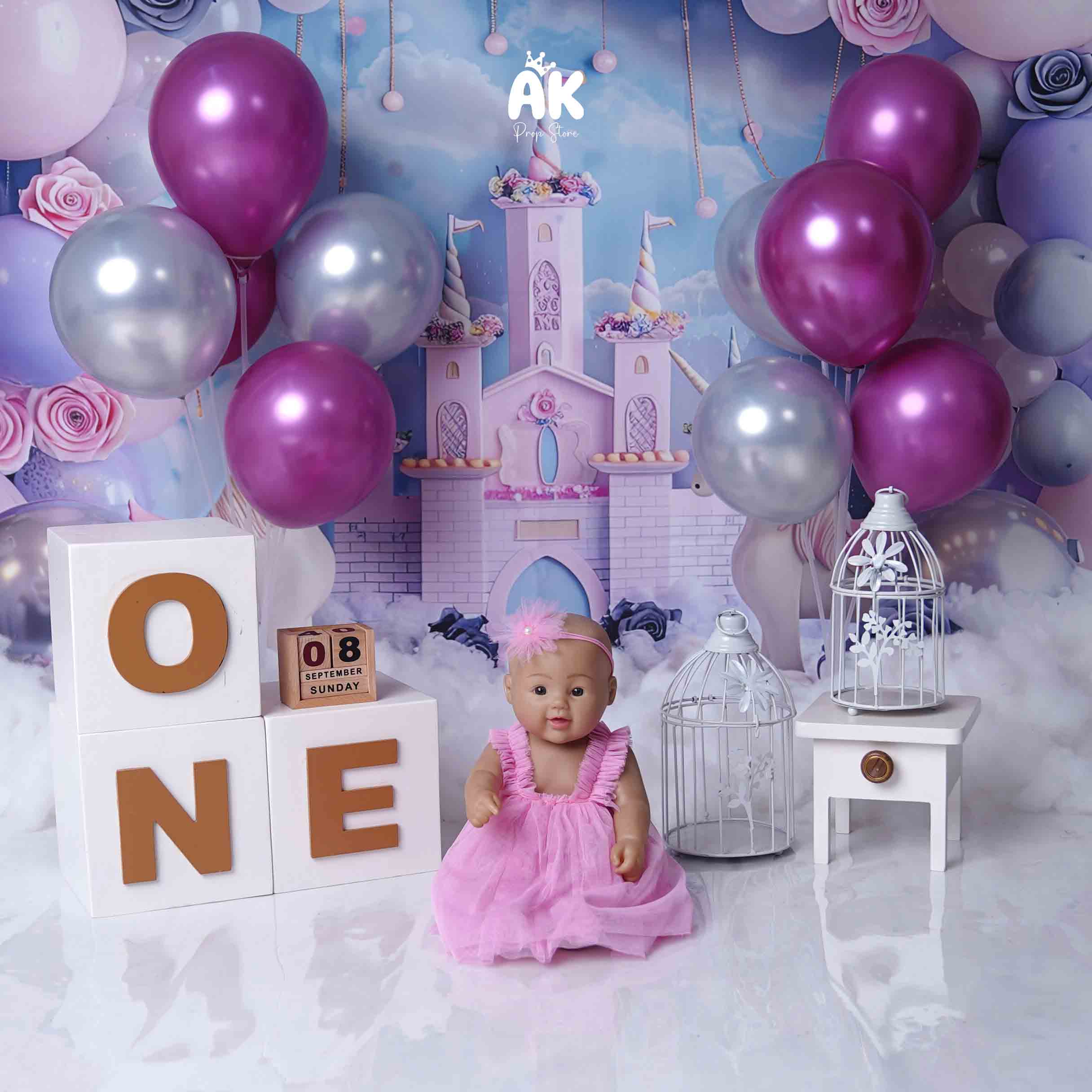 Cake Smash Theme - Girl