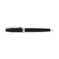 Parker Fusion Matte Black Chrome Trim Ball Pen