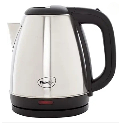 Pigeon Favourite Electric Kettle  (1.5 L, Silver, Black)