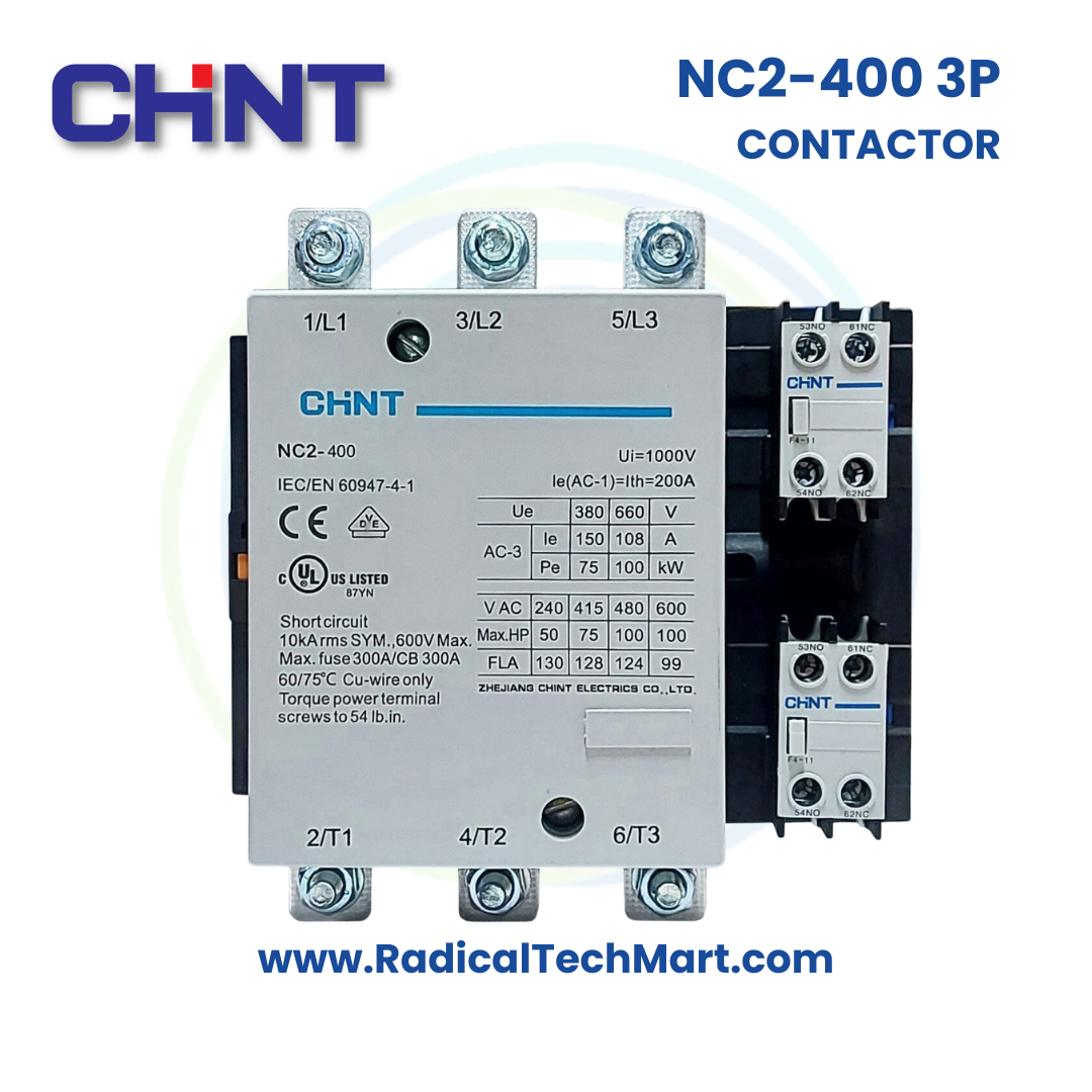 NC2-400 3P Contactor