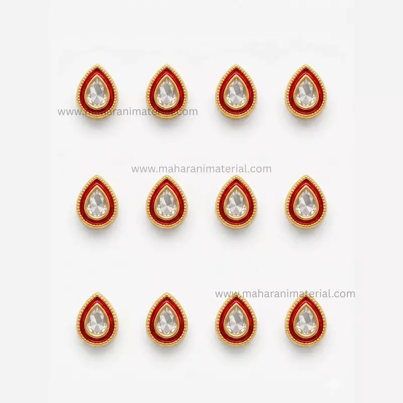 Meena Kundan Drop L