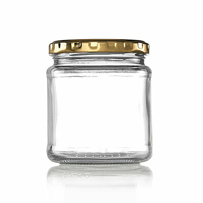 Glass Jar Round 300ml