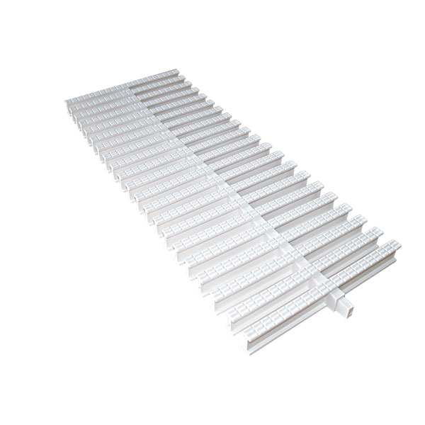 Swimming Pool Overflow Grating Single Pin 10 Inches - 1 Meter