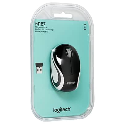 Logitech M187 Mini Wireless Mouse Logitech M187 Mini Wireless Mouse