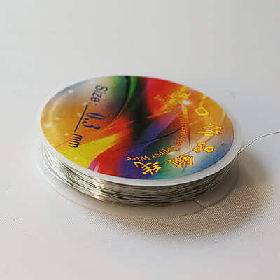Metal Wire Silver 0.30 mm Metal Wire Silver 0.30 mm