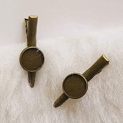Hair Clip Antique Bronze Small Hair Clip Antique Bronze Small