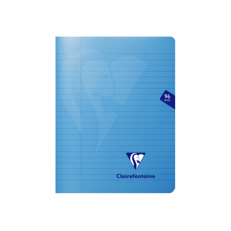 Clairefontaine MIMESYS Stapled Notebooks, 90gsm, Lined + Margin BLUE Clairefontaine MIMESYS Stapled Notebooks, 90gsm, Lined + Margin BLUE