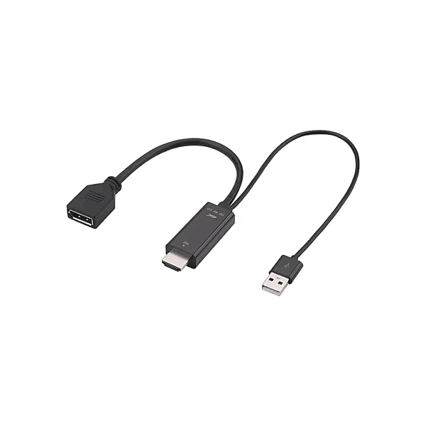 HDMI to DisplayPort Adapter Cable – High-Speed Video and Audio Transfer