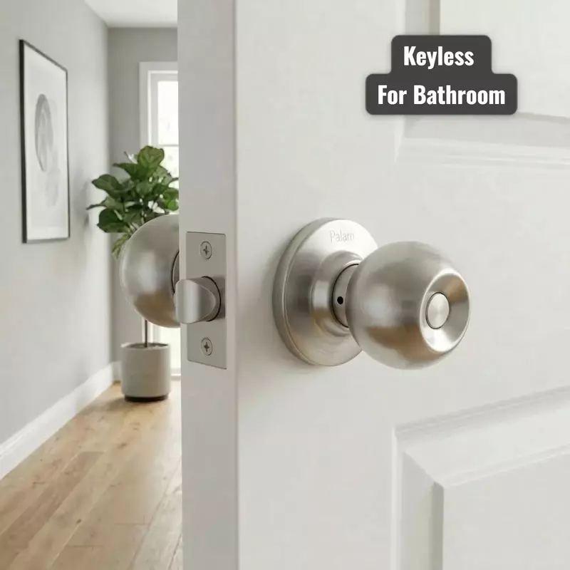 Palam Cyl Bathroom Lock 3010