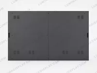 Clamshell-type MS GI outdoor LED cabinet 1920 x 960 mm with bezel and front access – Lumina
