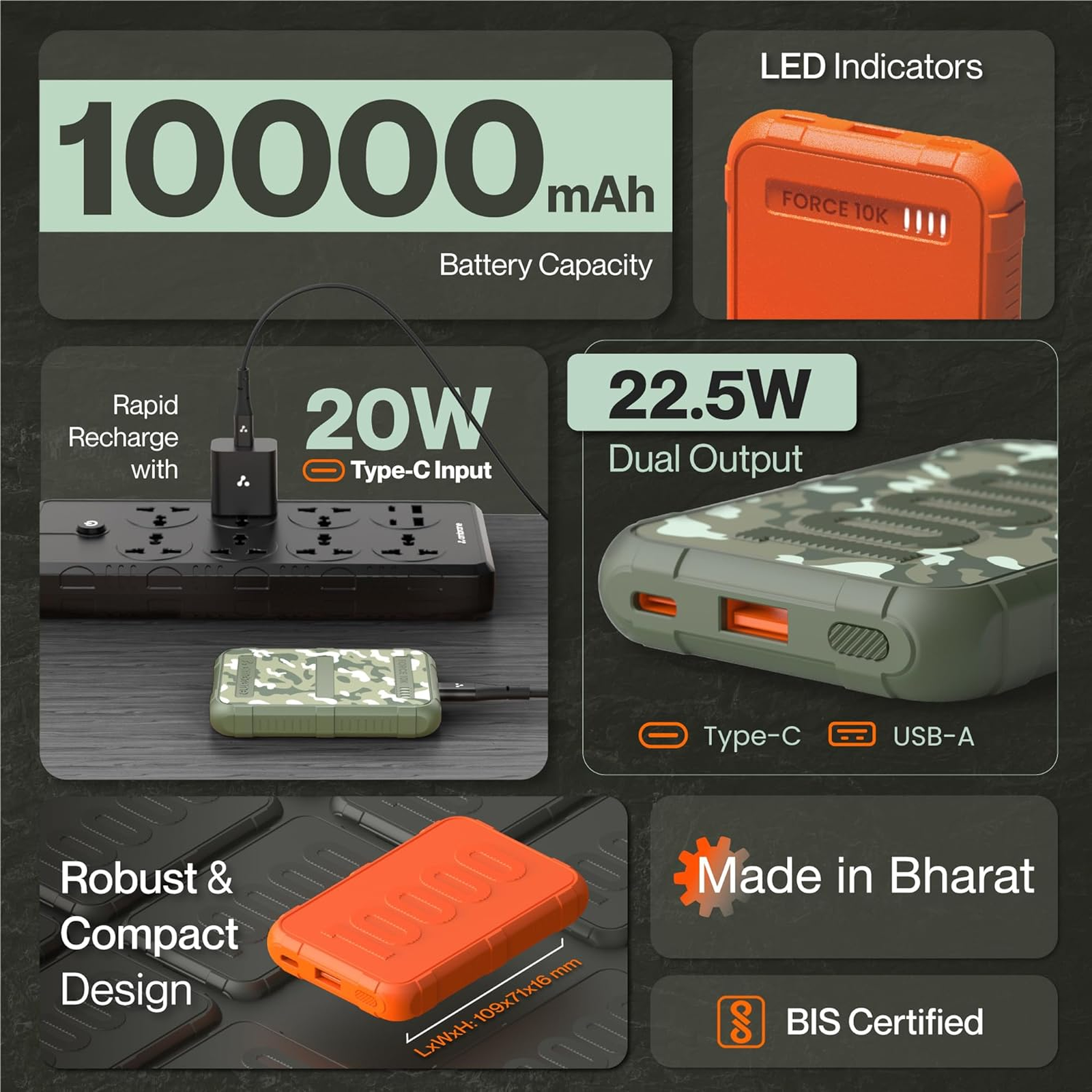 Ambrane Force 10K