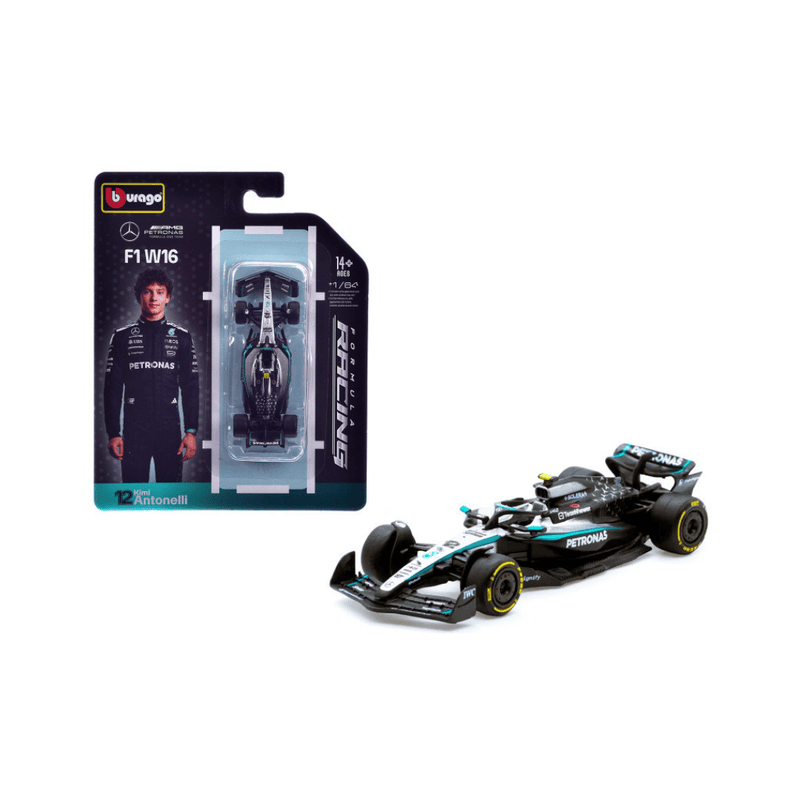 Mercedes-AMG W16 No.12 Kimi Antonelli | F1 | 1:64 | Bburago 