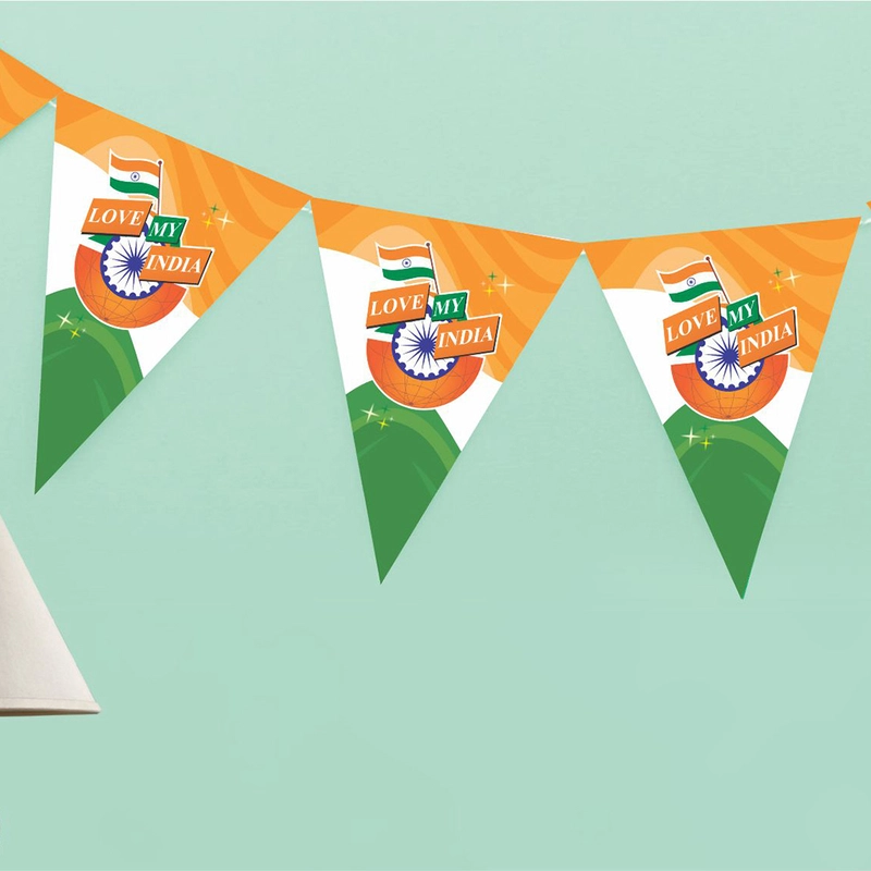 Tricolour Bunting