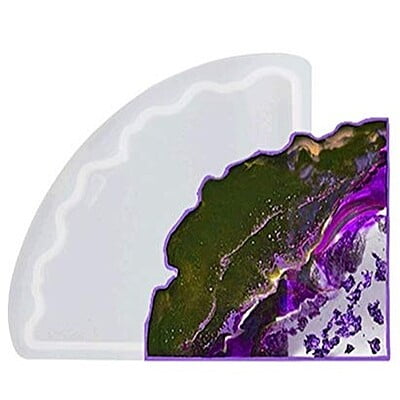 Silicon Mold Resin COASTER Triangle PIZZA Slice Silicon Mold Resin COASTER Triangle PIZZA Slice