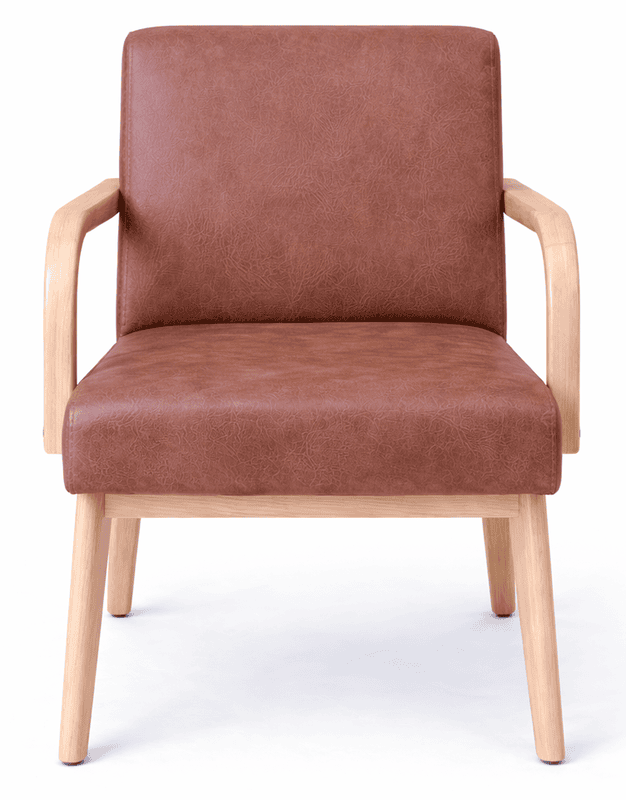 Burano One Seater Sofa Round Arm Chair