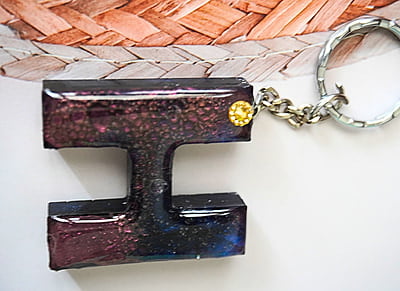 'H' ENIGMA LETTER KEYCHAIN 'H' ENIGMA LETTER KEYCHAIN