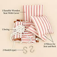 Baby Hanging Cotton Swing - Lemon Bliss Baby Hanging Cotton Swing - Lemon Bliss
