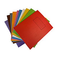 Janrax 9x7"" Orange 80 Pages Feint and Ruled Exercise Book