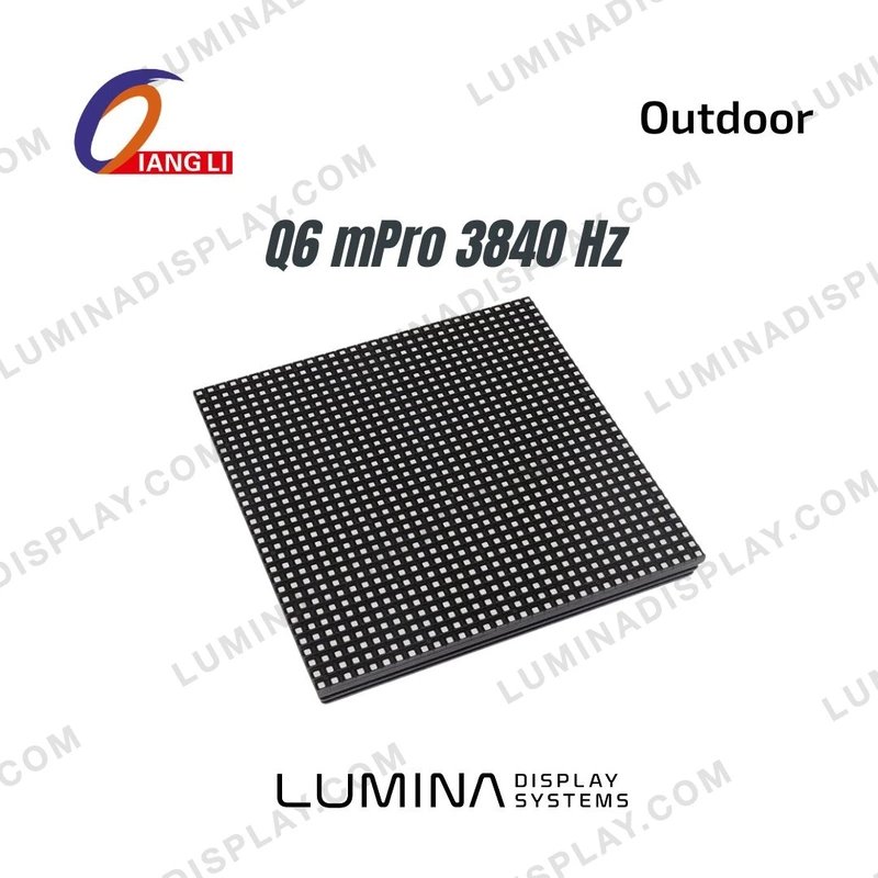 Qiangli Q6 MPro P6 outdoor SMD2525 LED module 192 x 192 mm, 3840 Hz – Lumina Display Systems