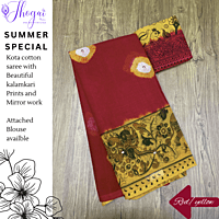 KOTA COTTON SAREE ORDSKOT23370 KOTA COTTON SAREE ORDSKOT23370