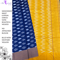 IKKAT MERCERISED COTTON SAREE BGHSDIC23315 IKKAT MERCERISED COTTON SAREE BGHSDIC23315