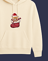 Unisex Off White Sock-up Graphic Printed All-Weather Hoodie