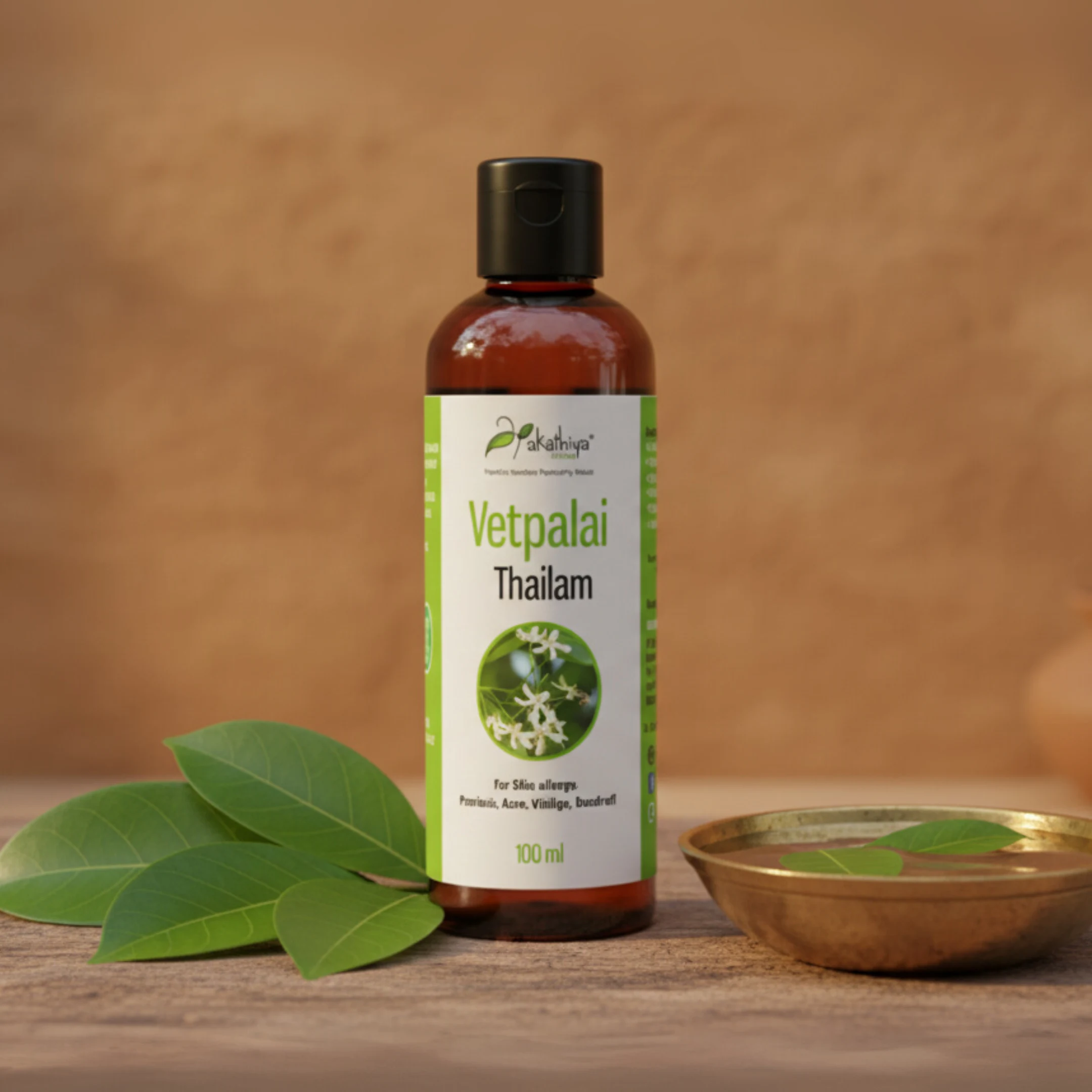 Vetpalai Thailam (100ml) – Natural Oil for Skin & Hair Care