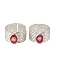 Silver Toe Rings/Metti