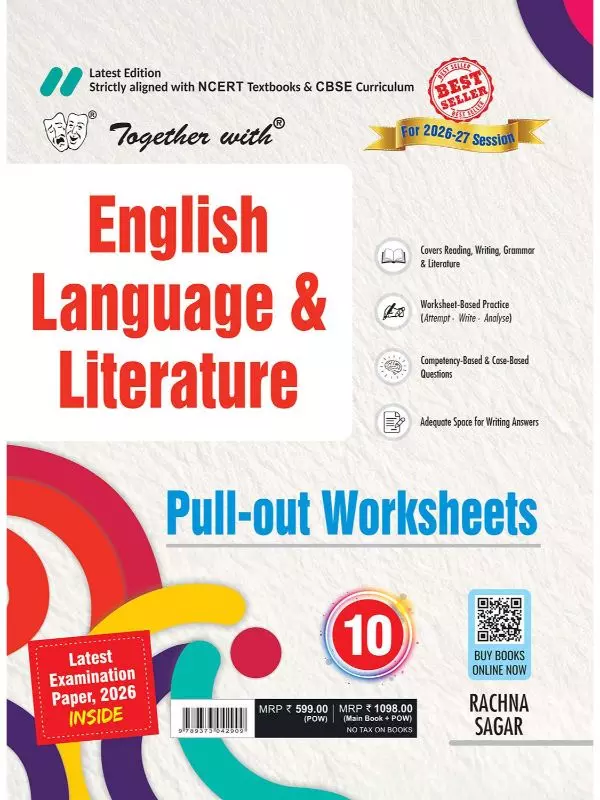 Together with CBSE Question Bank Study Material English Language & Literature POW (Pull Out Worksheets) Class 10