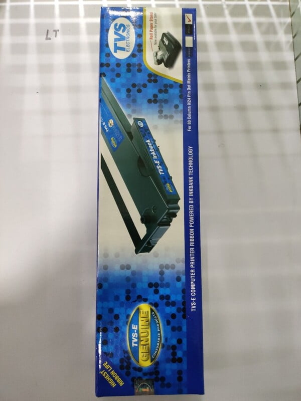 TVS Ribbon Cartidges 80 Column With Ink Bank TVS Ribbon Cartidges 80 Column With Ink Bank