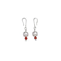 Silver Pearl Earrings, Thottu for kids