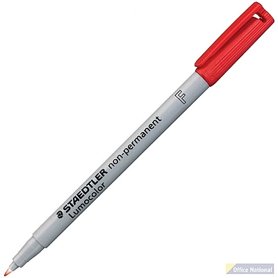STA 316 LUMOCOLOUR NON PERMANENT  - 2 RED