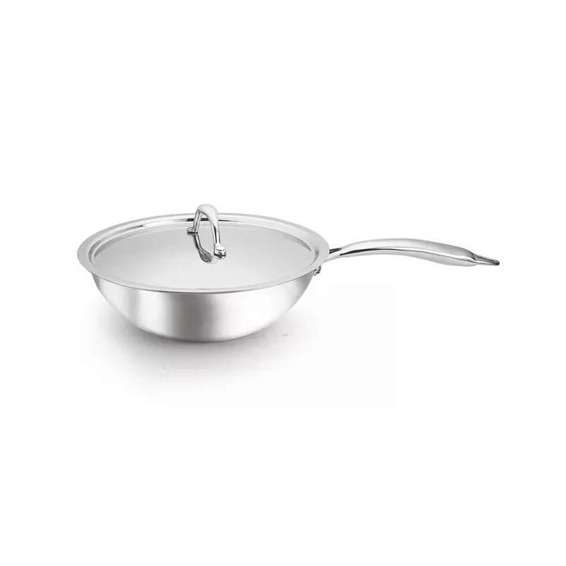 Signora Ware Artista Tri- Play Wok Pan With Lid 1800 ML (20 CM)