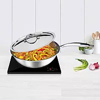 Signora Ware Artista Tri- Play Wok Pan With Lid 1800 ML (20 CM)